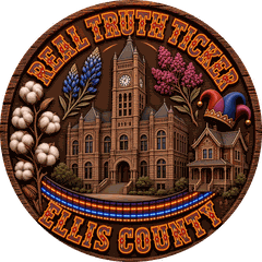 Ellis County Real Truth Ticker coin